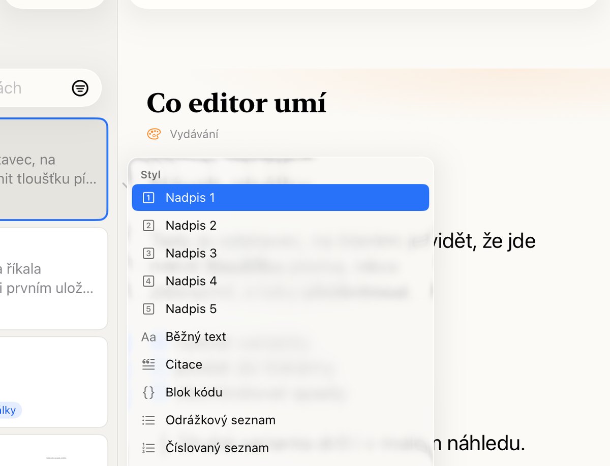 Bohatý editor — NotaBene