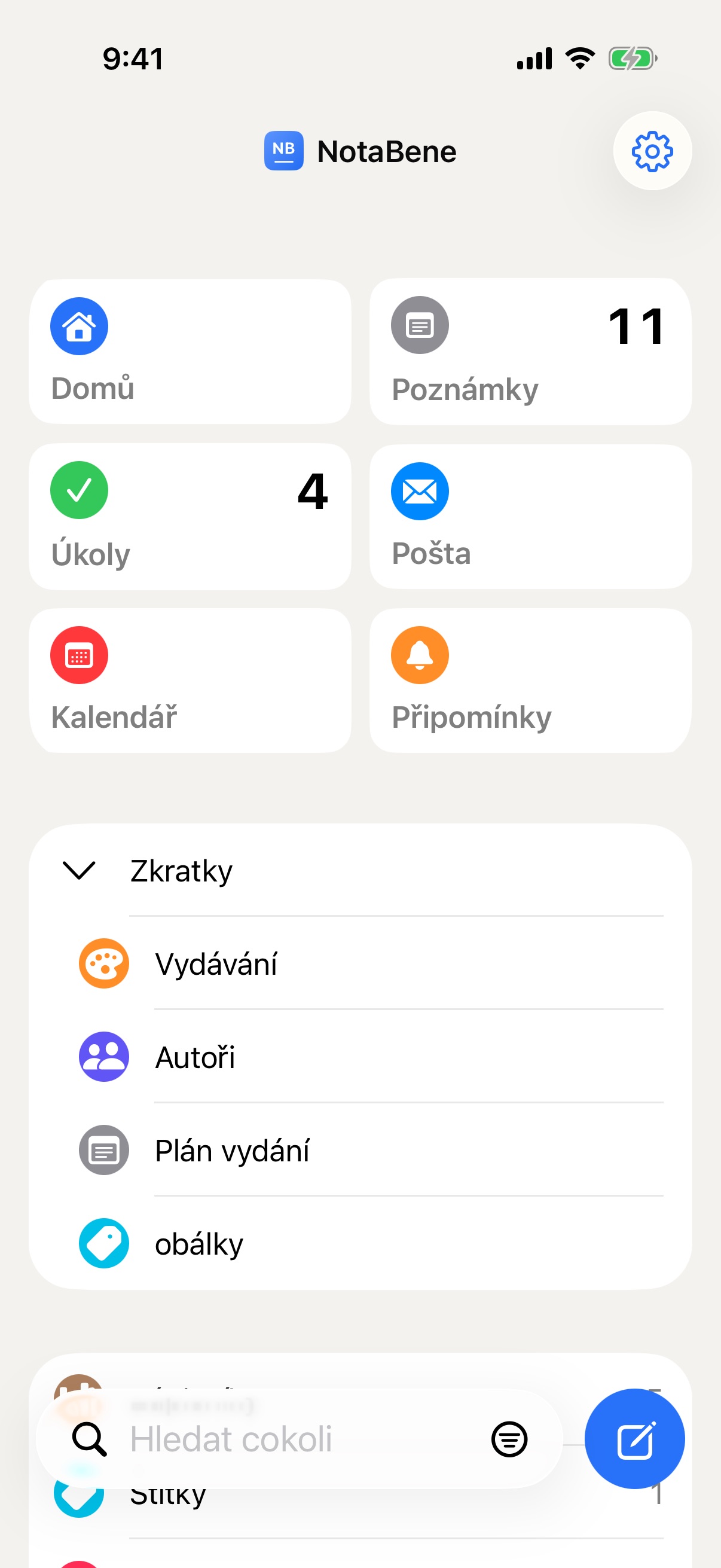 NotaBene na iPhone